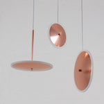 Chrona Dish Pendant Light – Contemporary Brass LED Ceiling Lamp