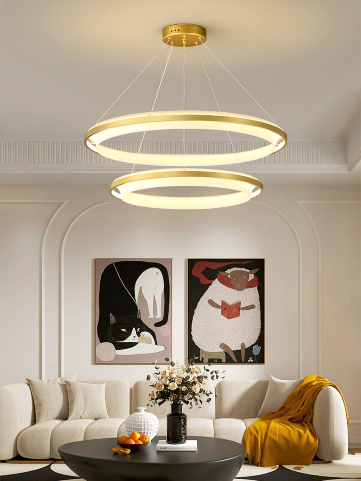 Circa LED Round Chandelier