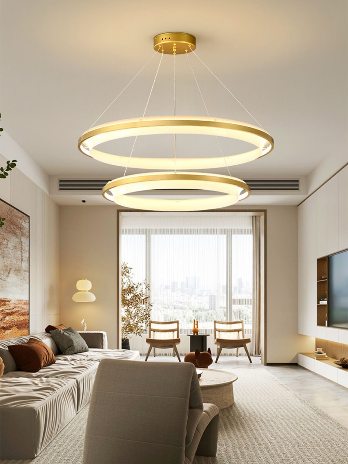 Circa LED Round Chandelier