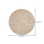 Circle Travertine Wall Lamp