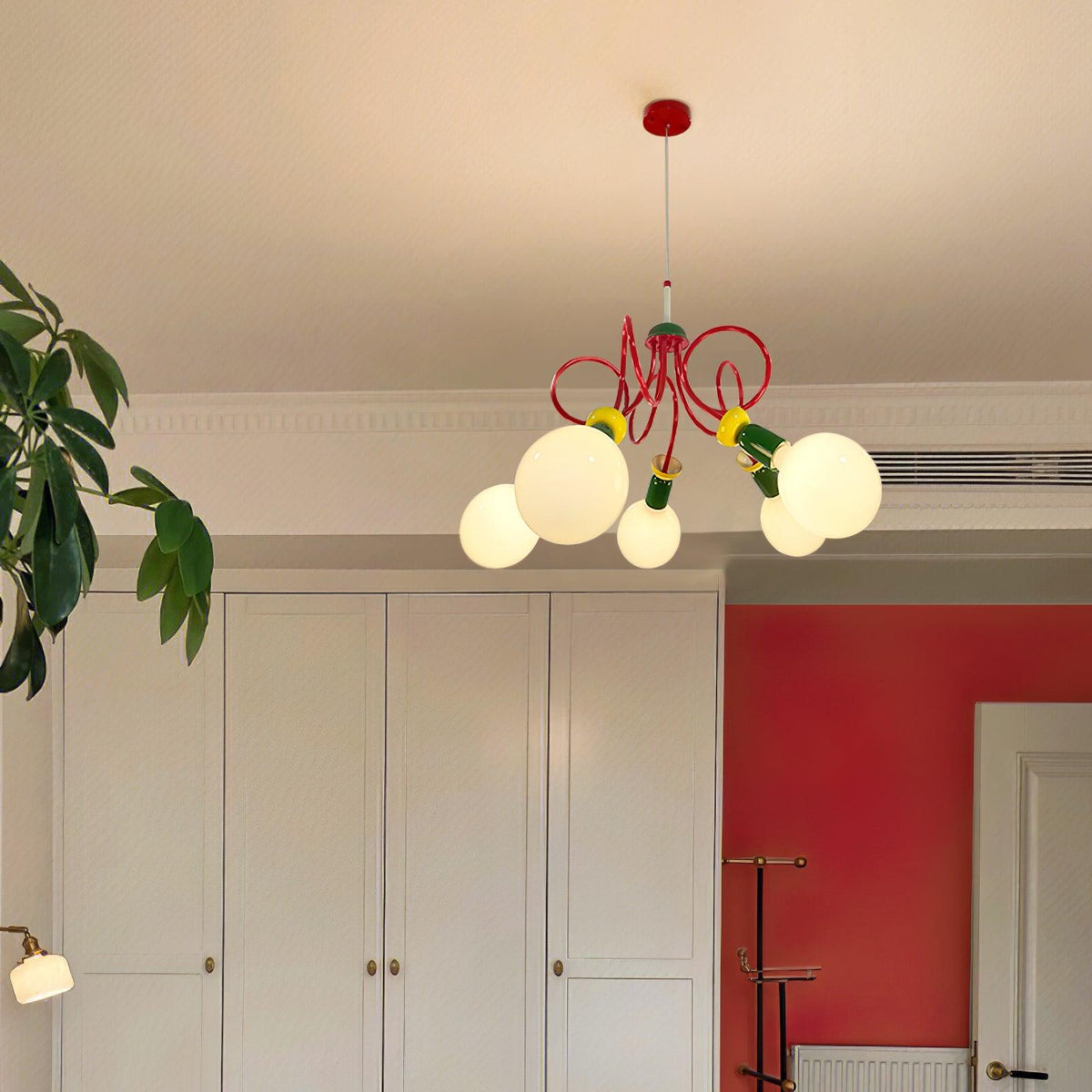 Circulo Play Pendant Light – Memphis Style Designer Hanging Lamp