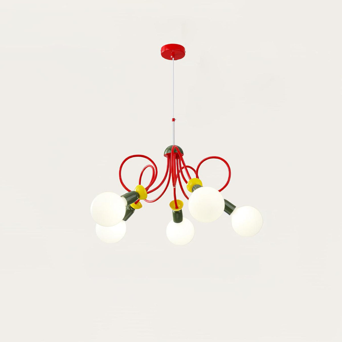 Circulo Play Pendant Light – Memphis Style Designer Hanging Lamp