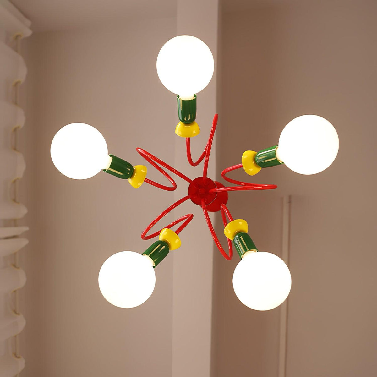Circulo Play Pendant Light – Memphis Style Designer Hanging Lamp