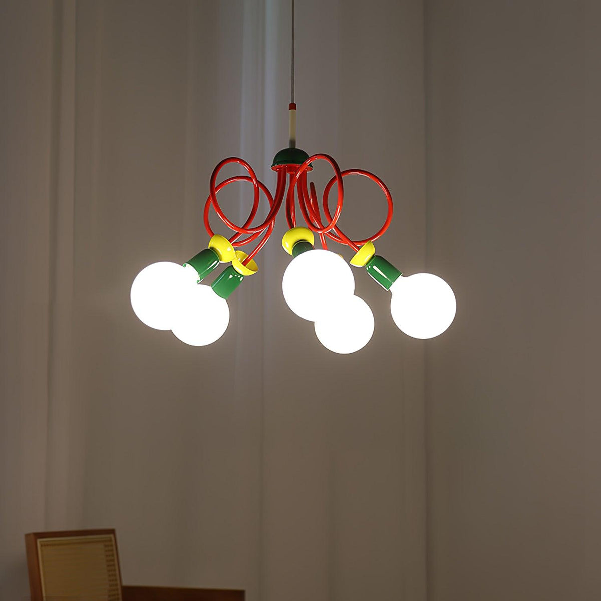 Circulo Play Pendant Light – Memphis Style Designer Hanging Lamp