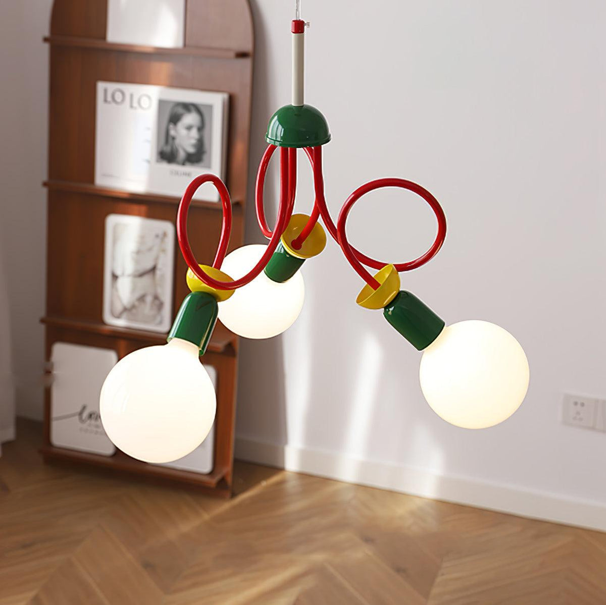 Circulo Play Pendant Light – Memphis Style Designer Hanging Lamp