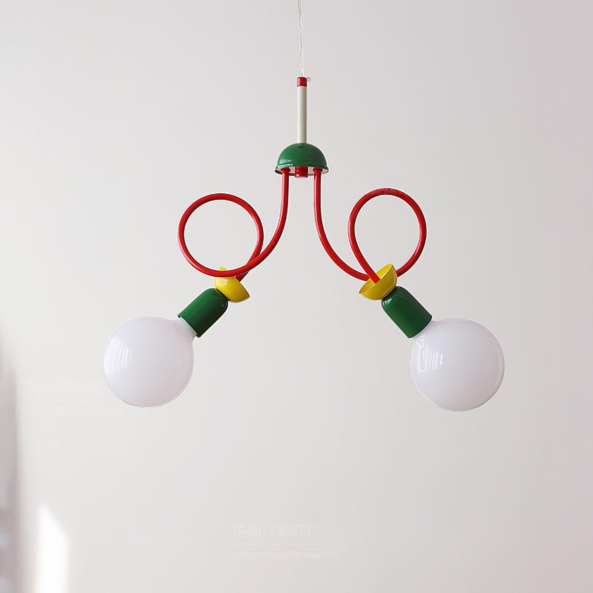 Circulo Play Pendant Light – Memphis Style Designer Hanging Lamp