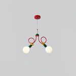 Circulo Play Pendant Light – Memphis Style Designer Hanging Lamp