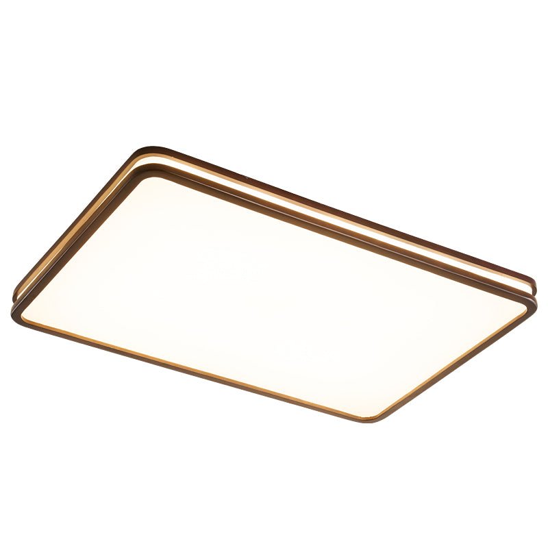 Cirro Modern Wood LED Ceiling Light – Flush Mount for Living Room & Bedroom