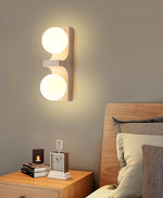Cirra Travertine Wall Sconce — Sculptural Stone Ambient Lighting