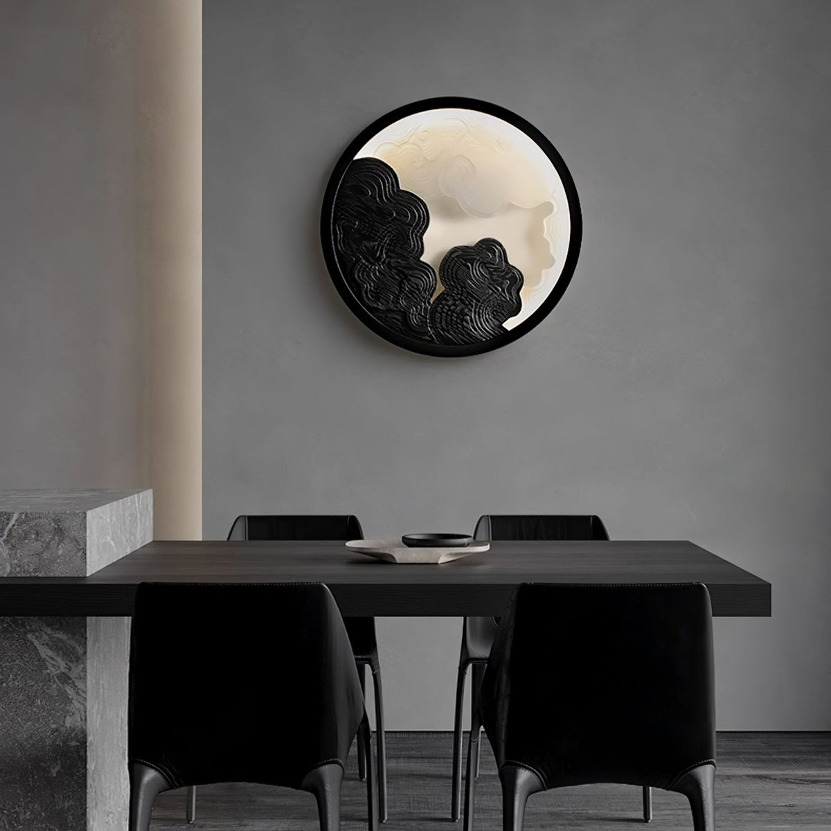 Cirrus Vista Wall Sconce – Modern Alabaster LED Wall Light