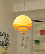 Citrus Layered Glass Pendant Light for Modern Interiors