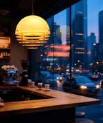 Citrus Layered Glass Pendant Light for Modern Interiors