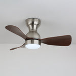Civico Spin Ceiling Fan with Integrated LED Light, Modern Minimalist Design