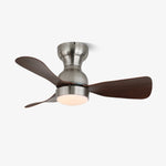 Civico Spin Ceiling Fan with Integrated LED Light, Modern Minimalist Design