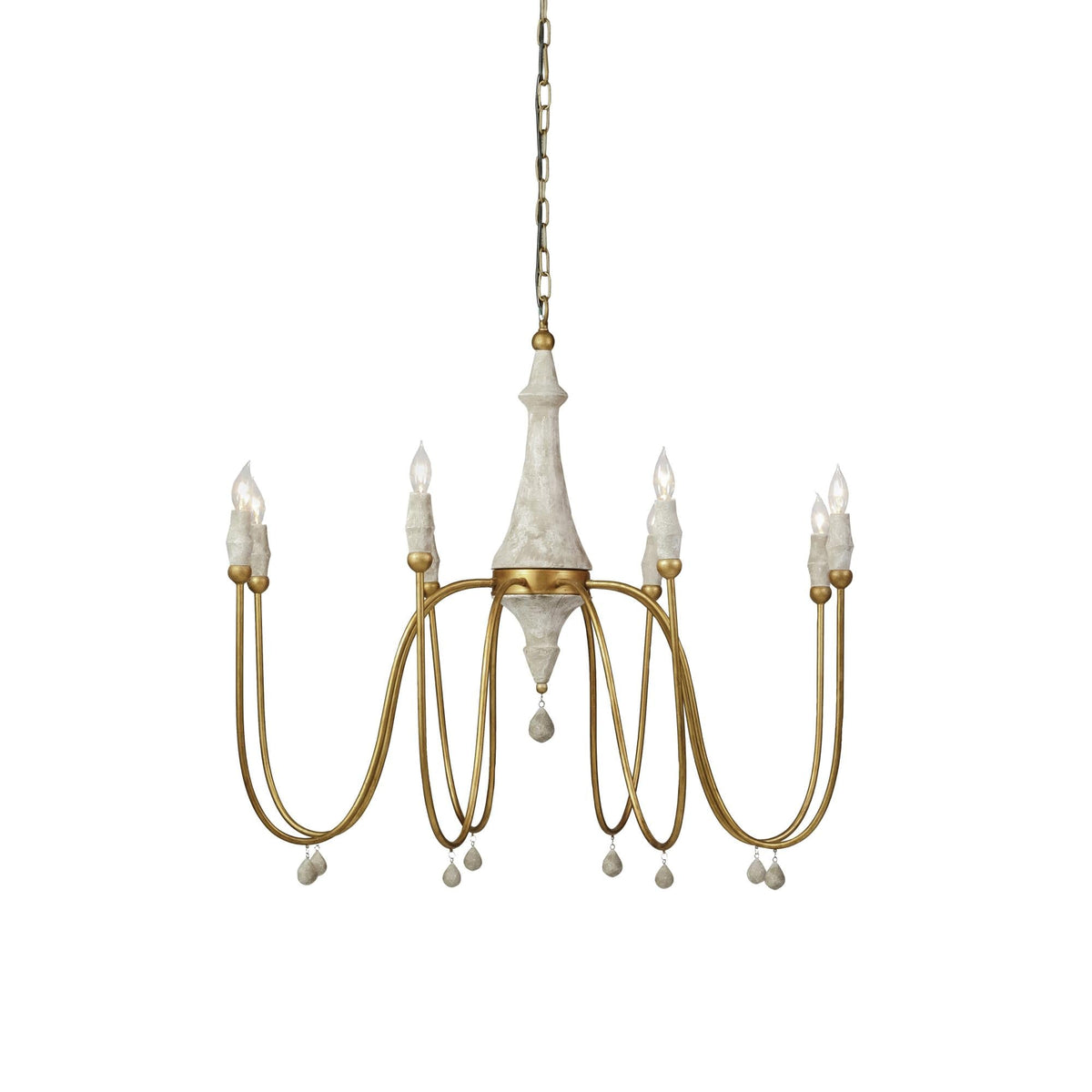 clay-chandelier