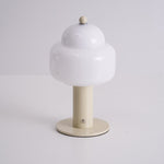 Cloud Dome Table Lamp – Sculptural LED Nightstand Light in Glass & Metal