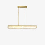 Cloud Fog LED Pendant Light – Handcrafted Brass and Glass Modern Hanging Lamp