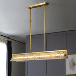 Cloud Fog LED Pendant Light – Handcrafted Brass and Glass Modern Hanging Lamp