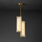 Cloud Fog LED Pendant Light – Handcrafted Brass and Glass Modern Hanging Lamp