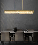 Cloud Fog LED Pendant Light – Handcrafted Brass and Glass Modern Hanging Lamp