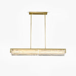 Cloud Fog LED Pendant Light – Handcrafted Brass and Glass Modern Hanging Lamp