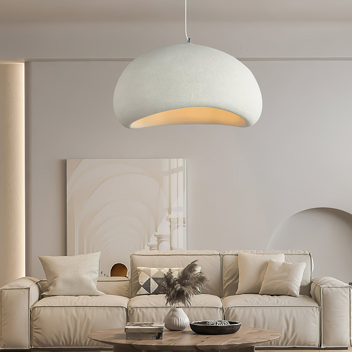 Nubia Cloud Sculptural LED Pendant Light, Modern Designer Ceiling Lamp