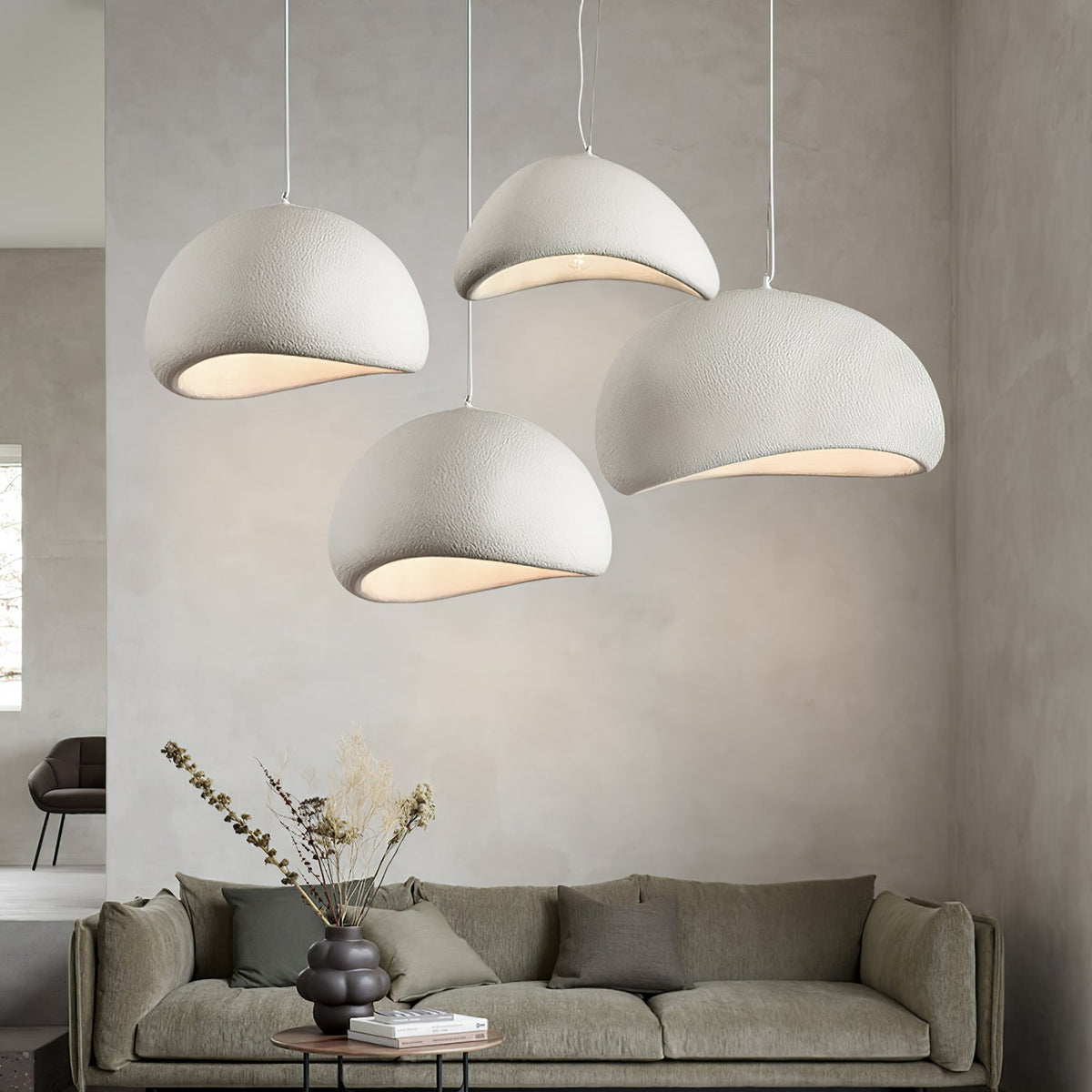 Cloud Pendant Swag Light Style B