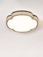 Cloudform Travertine LED Ceiling Light | Modern Flush Mount for Bedroom & Living Room