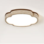 Cloudform Travertine LED Ceiling Light | Modern Flush Mount for Bedroom & Living Room