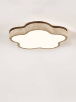 Cloudline Travertine Ceiling Light – Modern Flush Mount LED Lamp