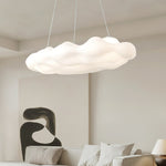 Cloudys Sculptural Pendant Light in White for Modern Interiors