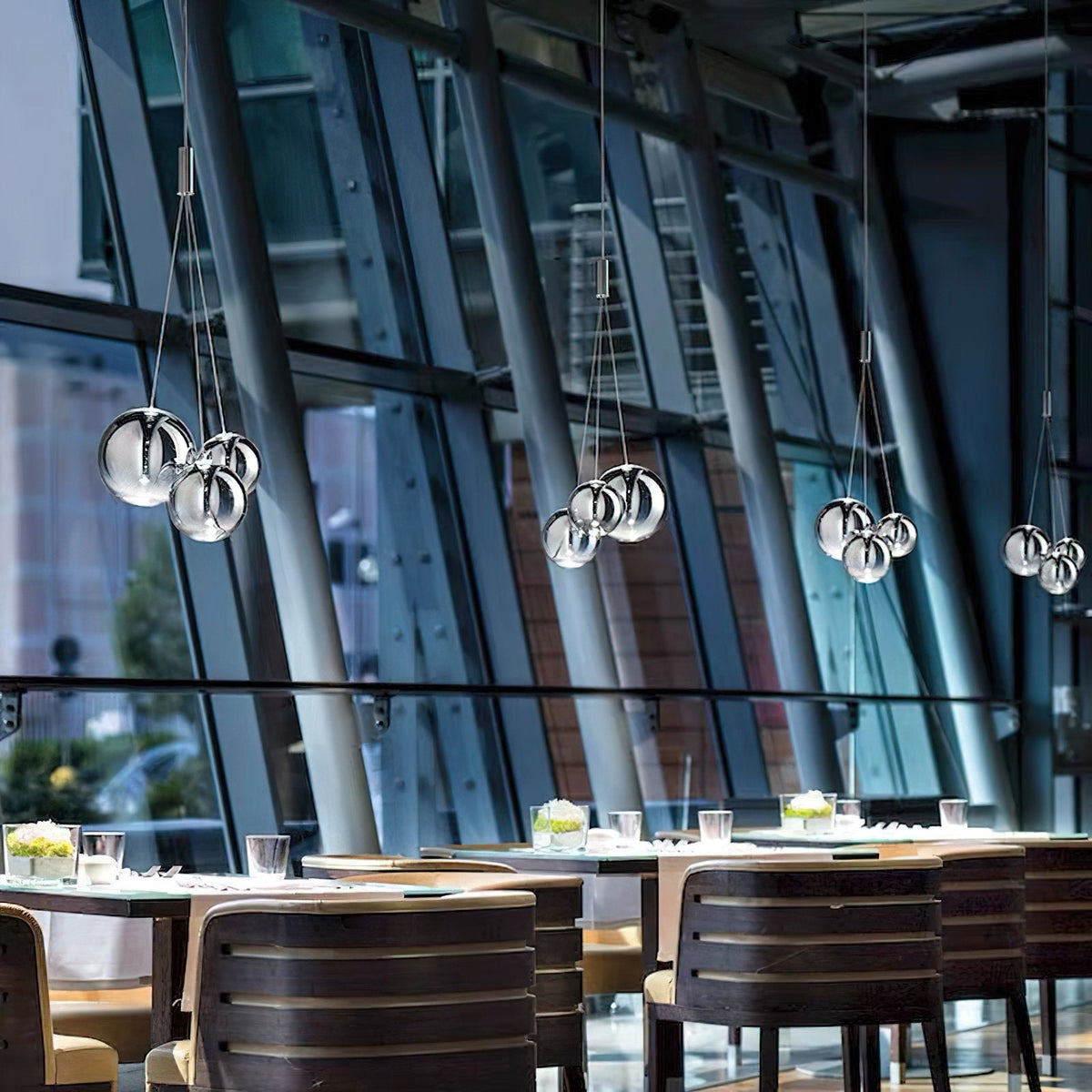 Cluster Bubble Pendant Light
