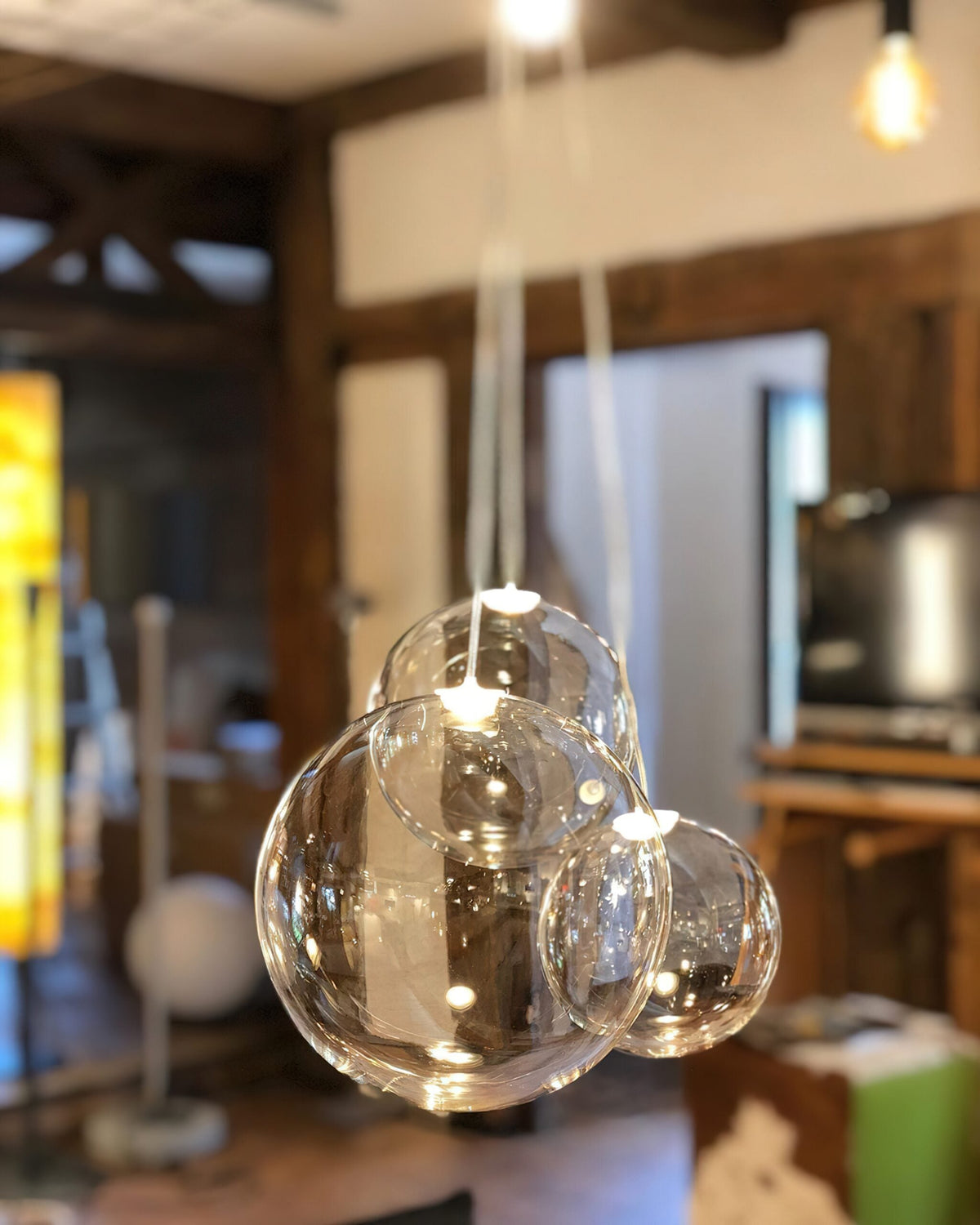 Cluster Bubble Pendant Light