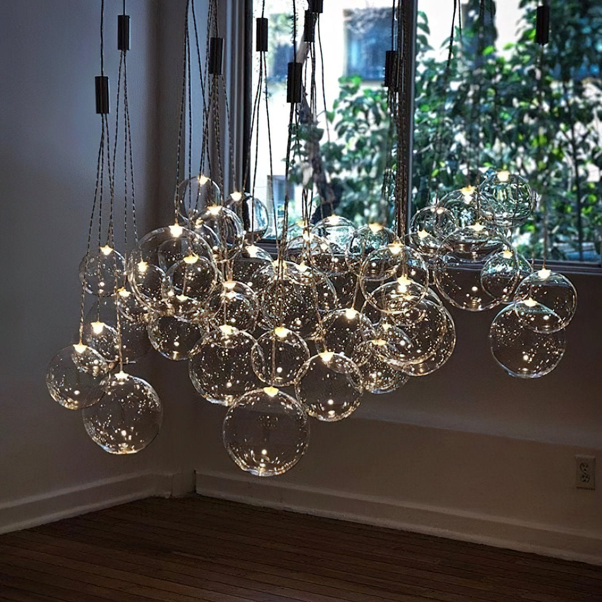 Cluster Bubble Pendant Light