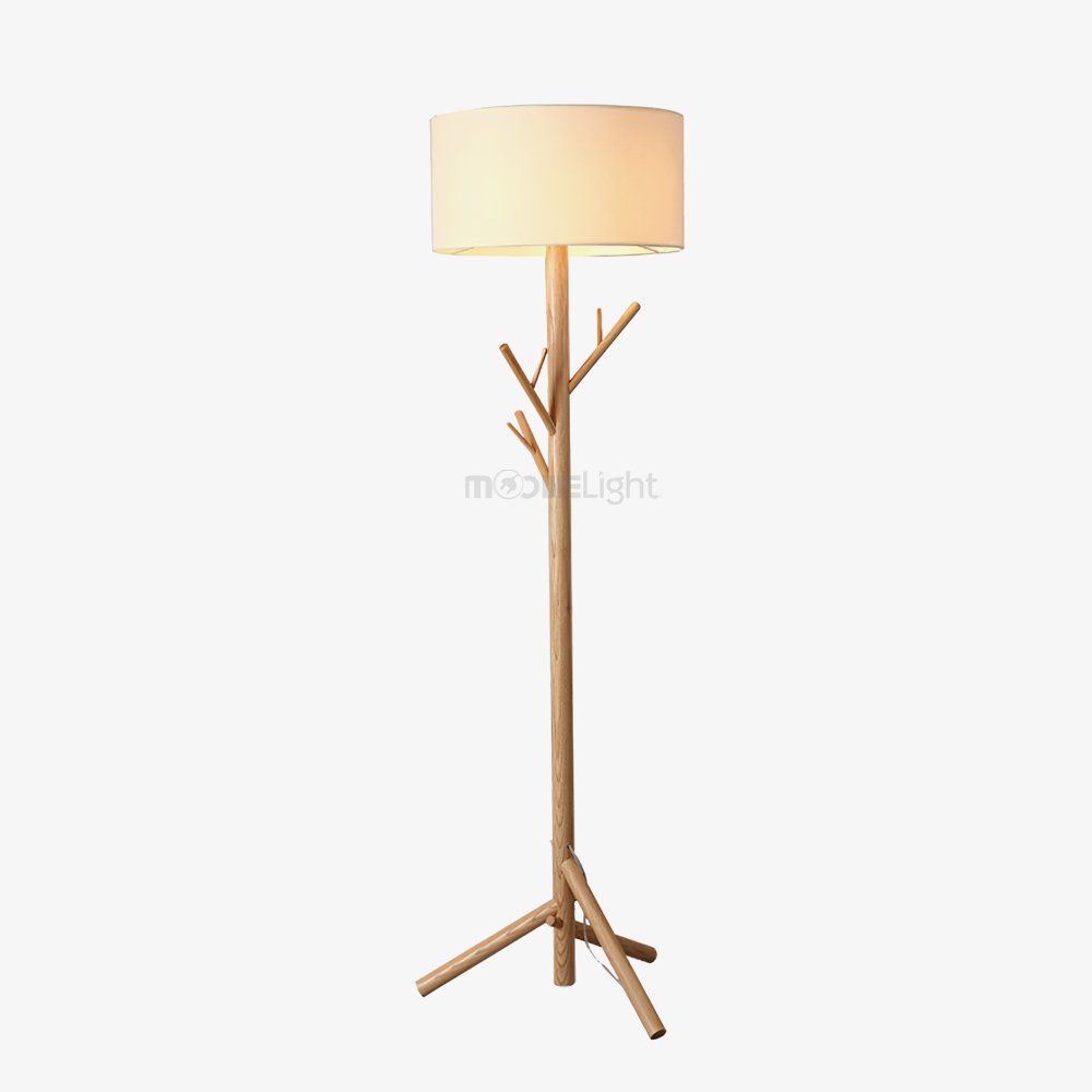 Coat Rack Floor Lamp