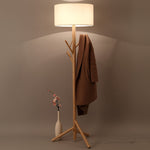 Coat Rack Floor Lamp