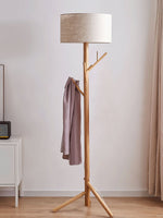 Coat Rack Floor Lamp