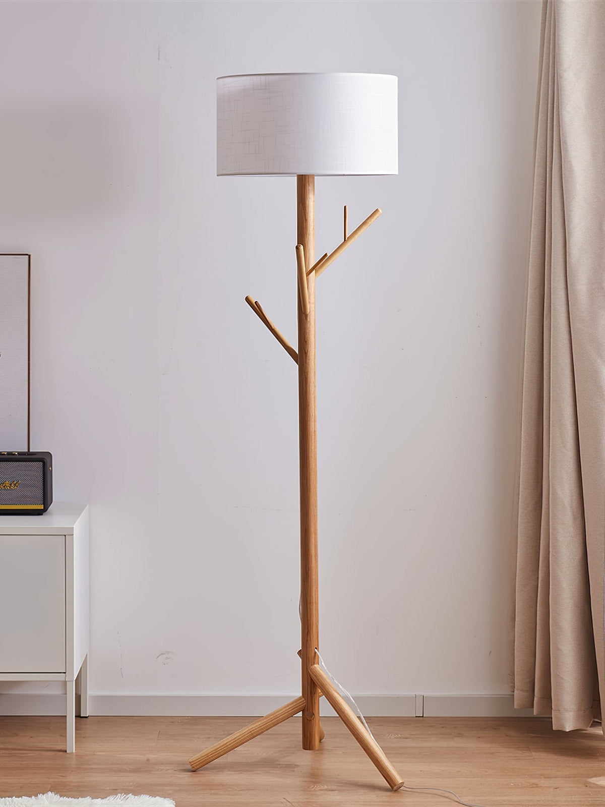 Coat Rack Floor Lamp