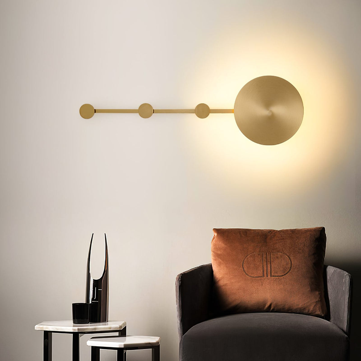 Coat Rack Wall Lamp