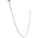 Riviere Glass Chain Chandelier – Modern Linear LED Pendant Light