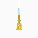 Art Glass Pendant Light – Hand-Blown Stained Glass Chandelier for Dining & Living