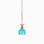Art Glass Pendant Light – Hand-Blown Stained Glass Chandelier for Dining & Living