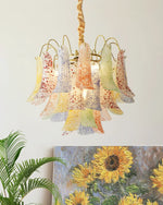 Colorful Murano Glass Chandelier