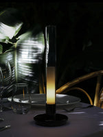Column Built In Battery Table Lamp