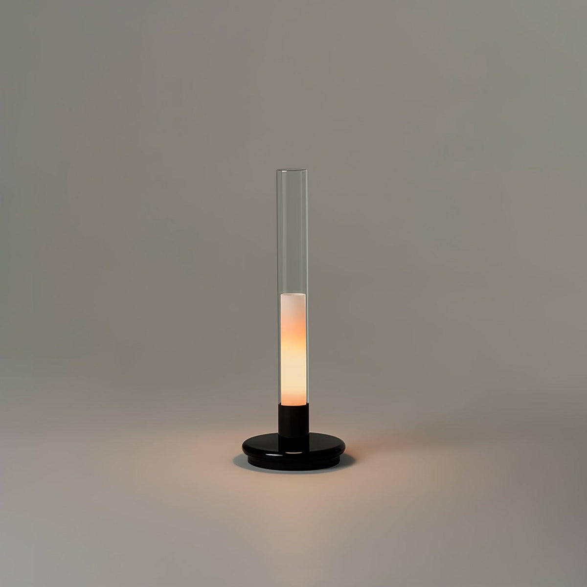 Column Built In Battery Table Lamp