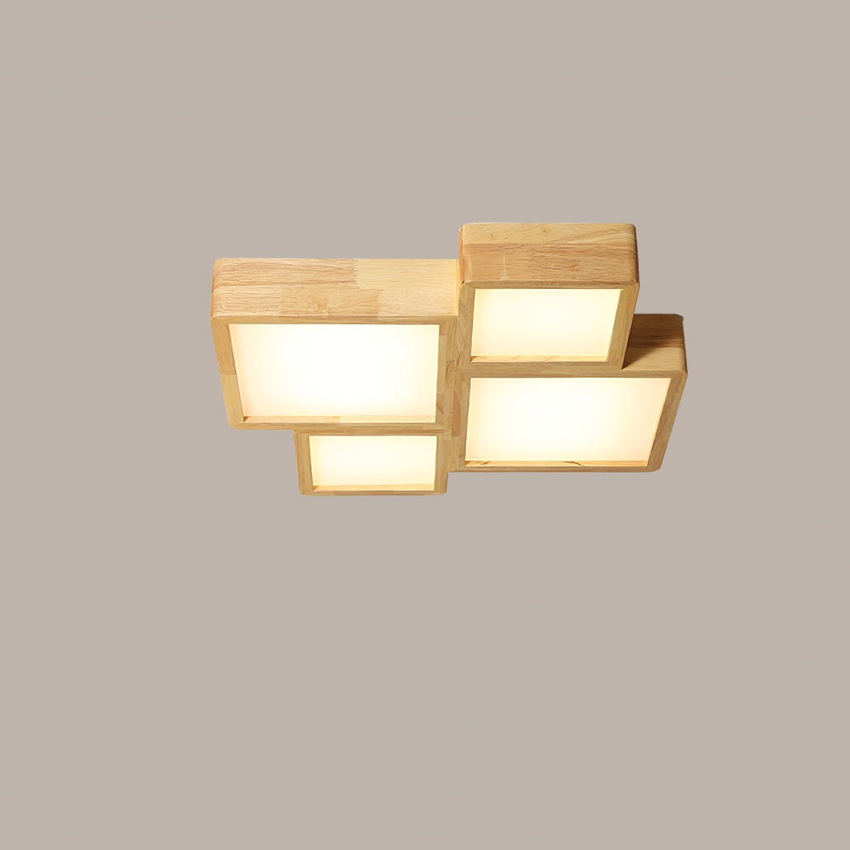 Combination Square Ceiling Lamp