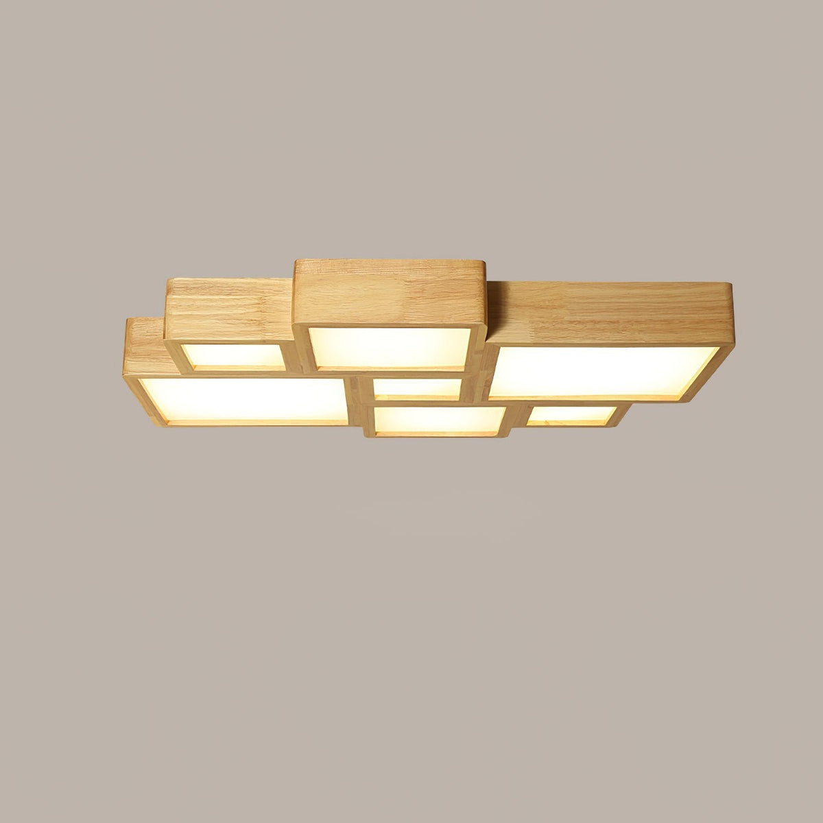 Combination Square Ceiling Lamp
