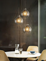 Chiswick Glass Pendant Light – Modern Multi-Light Chandelier