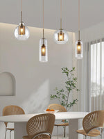 Chiswick Glass Pendant Light – Modern Multi-Light Chandelier