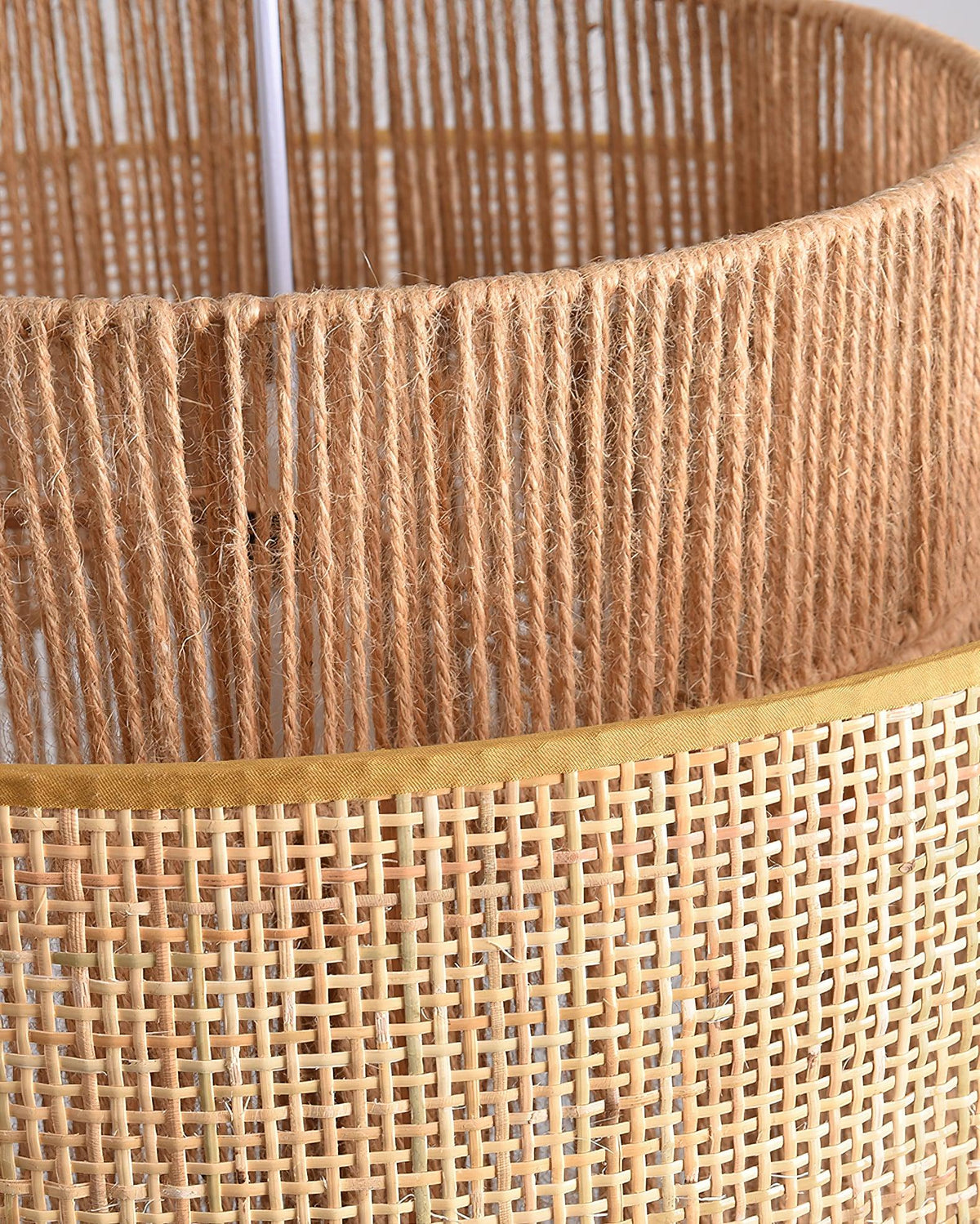 Handwoven Rattan Concentric Pendant Light for Modern Interiors